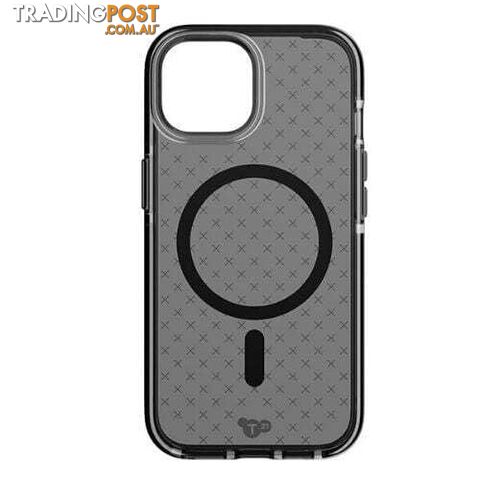 Tech21 Evo Check MagSafe Case for iPhone 15 Pro Max - Smokey