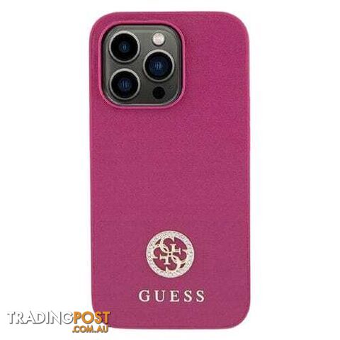 GUESS Diamond Smooth Case for iPhone 15 Pro Max