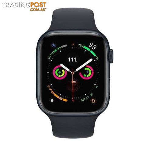 Apple Watch Series 8, GPS + Cellular 45mm Midnight Aluminium Case with Sport Band (Open Box Special)