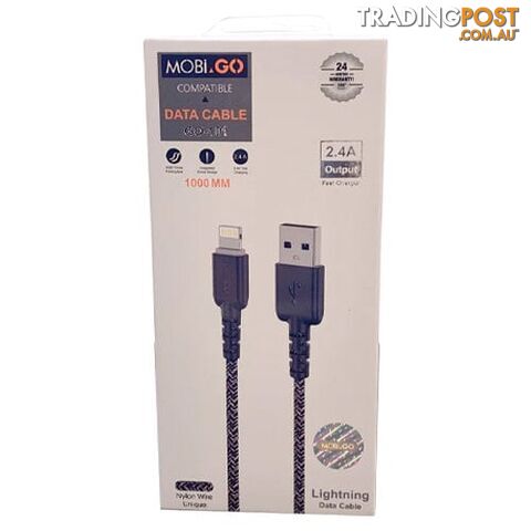 MOBiGO 1M Lightning Data Cable