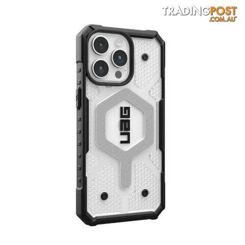 UAG Pathfinder Clear MagSafe Series Case for iPhone 15 Pro Max - Ice