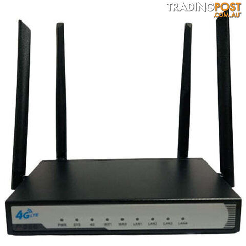 Q986 4G LTE Router Modem Single SIM (Non Retail Packaging)