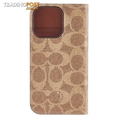 Coach Folio Case for iPhone 16 Pro Max