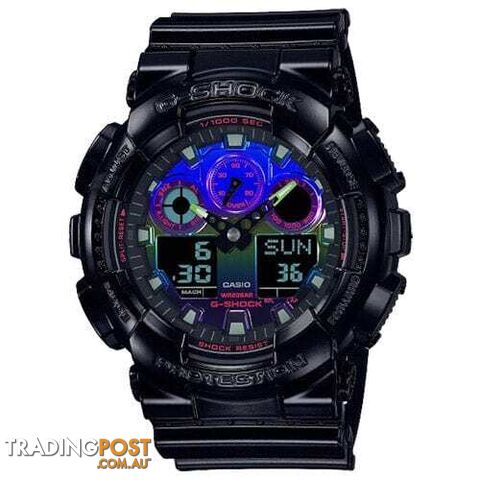 Casio G-Shock Watch GA-100RGB-1A