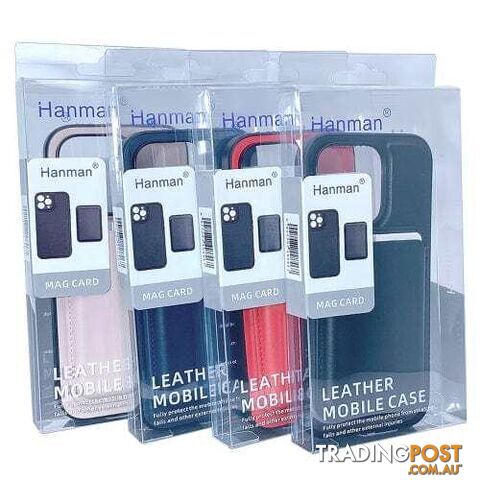 Hanman MagSafe Card Holder Case for iPhone 16 Plus