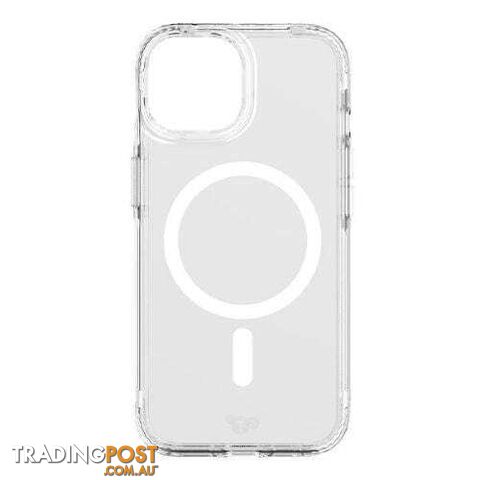 Tech21 Evo Clear MagSafe Case For iPhone 15 - Clear