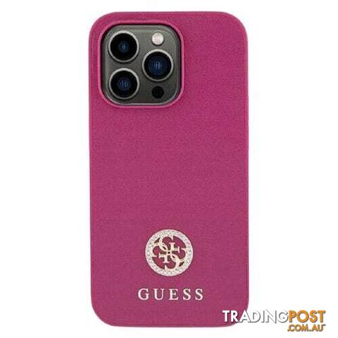 GUESS Diamond Smooth Case for iPhone 15 Pro