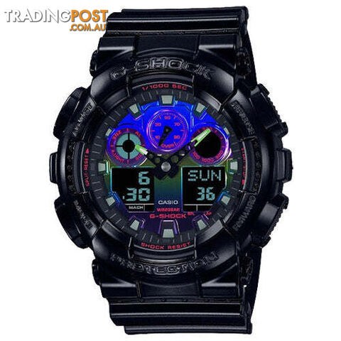 Casio G-Shock Watch GA-100RGB-1A