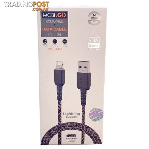 MOBiGO 2M Lightning Data Cable