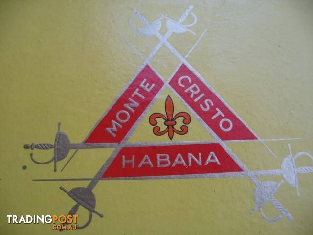 3X cigar box REPUBLIC DE CUBA MONTE CRISTO HABANA + ROMO JULIETA