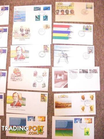 FIRST DAY COVERS 24 1980S 12X AMERICAS CUP AUSTRALIA11 - photo 2 of 3