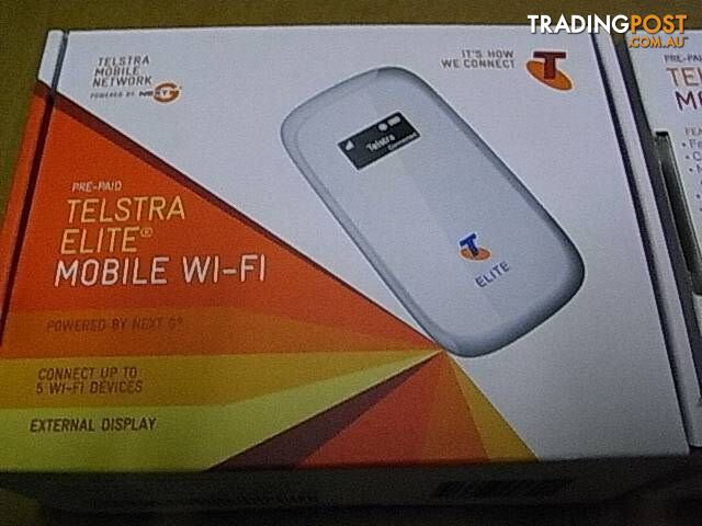 NEW PREPAID HOTSPOT Telstra Elite Mobile Wifi Modem WITH 3GB DATA