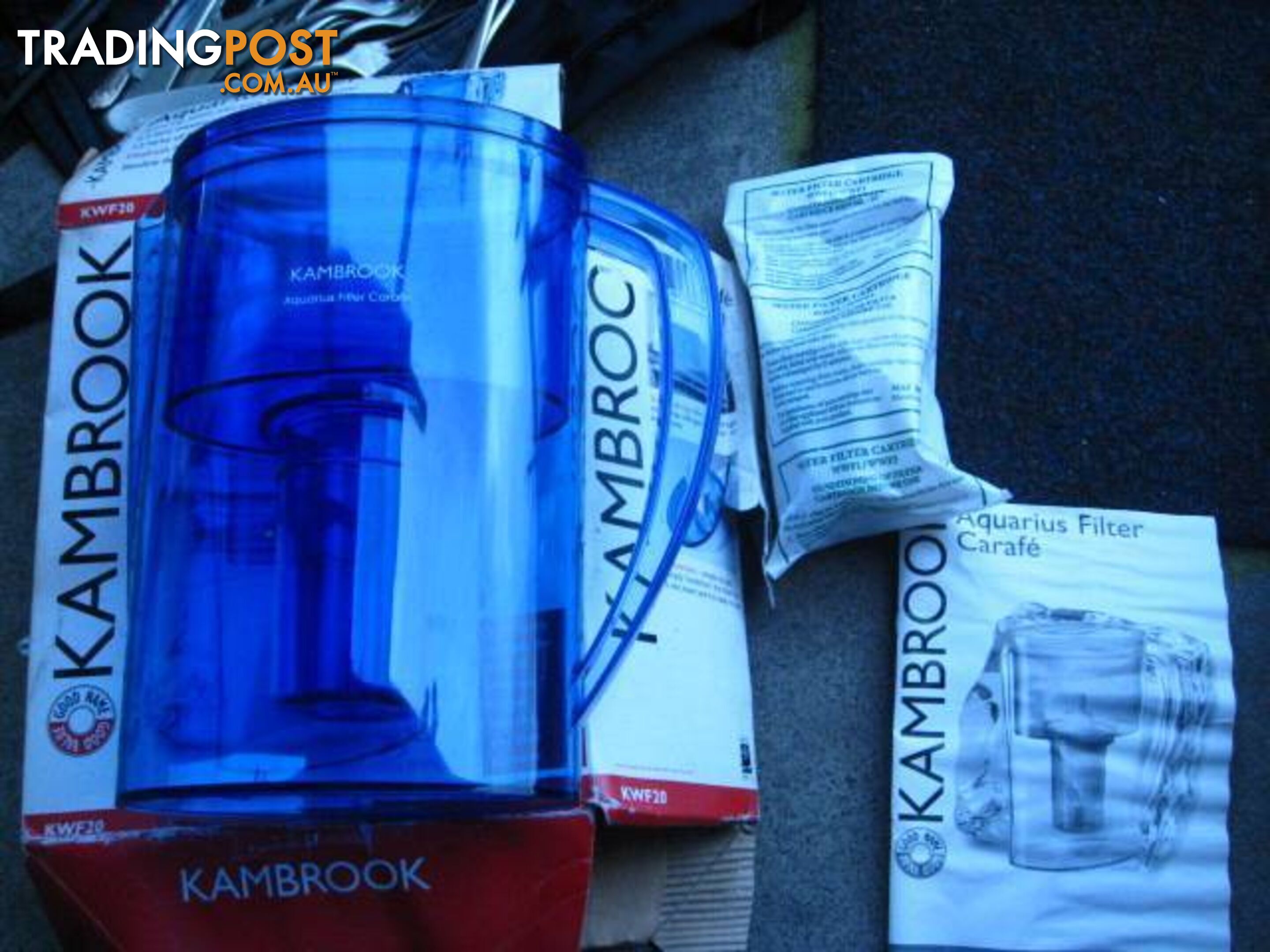 NEW Kambrook Aquarius Filter Water Carafé