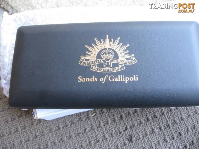 Sands of Gallipoli Set of Two Limited Edition Medallions 2oz silv - photo 3 of 9