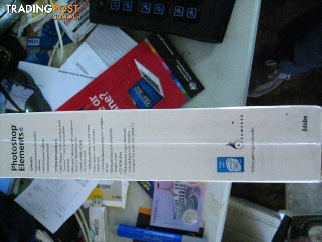 new un-opened adobe photoshop elements 6 - photo 3 of 3
