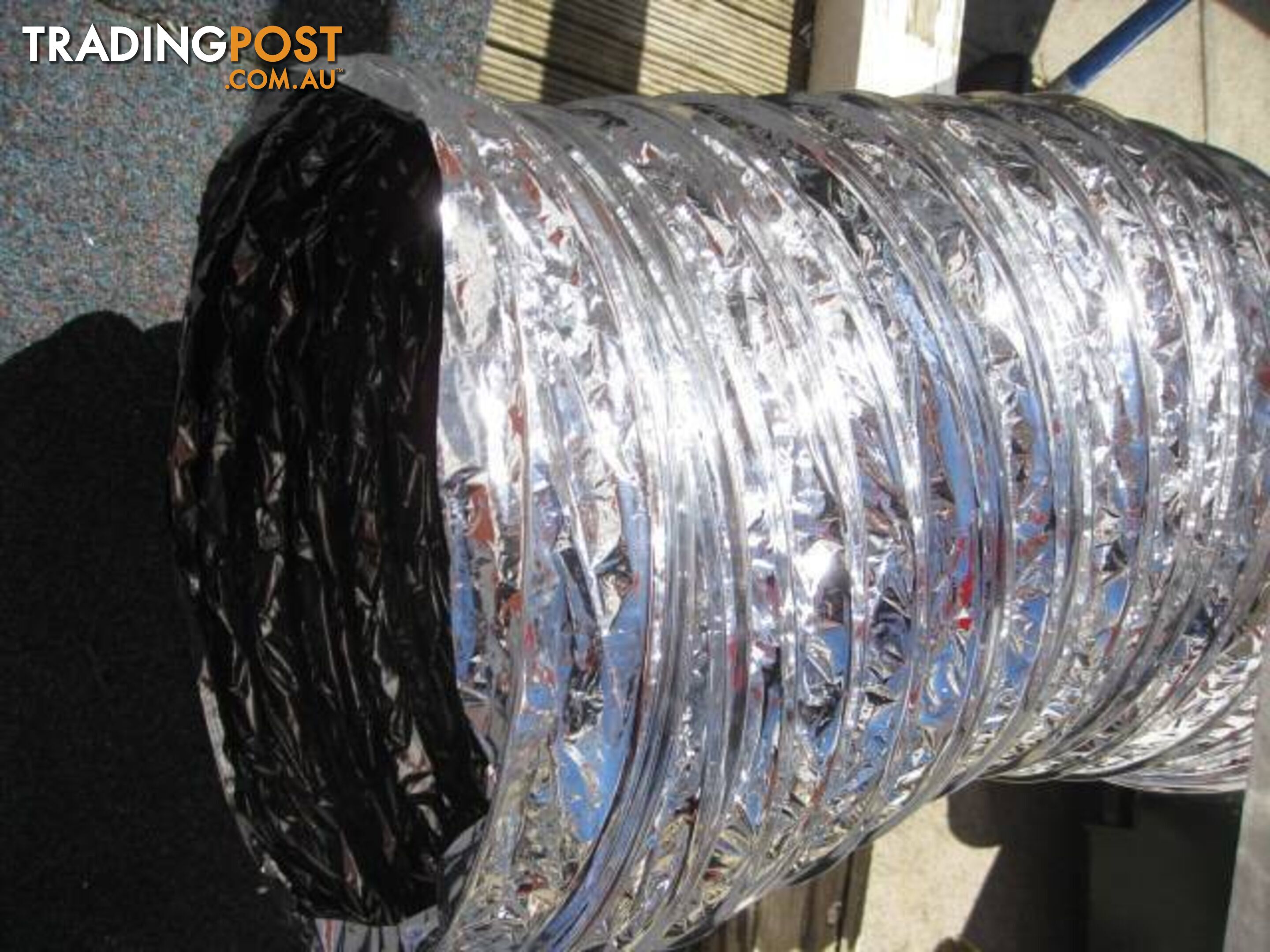 6 METERS OF 12 INCH /300MM DUCT PIPE AIR FLOW AIRCOND/HEATING