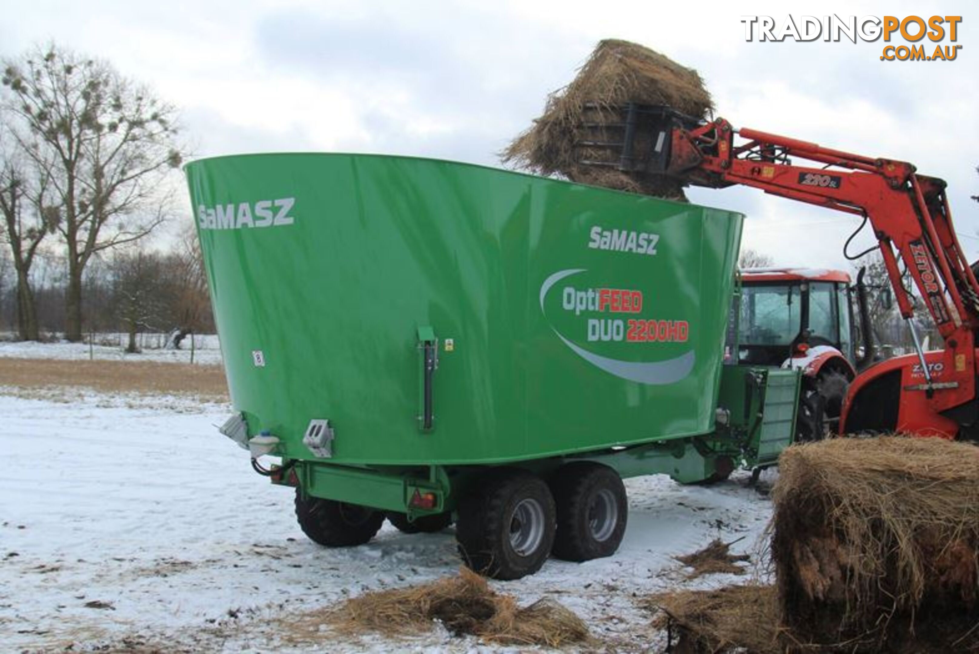 Samasz 2-auger Mixer Feeder