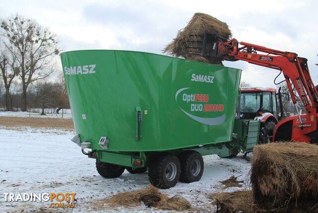 Samasz 2-auger Mixer Feeder