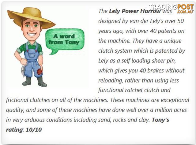 Lely Power Harrow Roterra 25 Series - photo 4 of 4