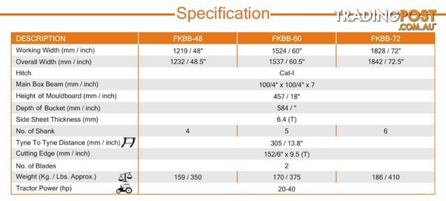Fieldking Box Blade - photo 4 of 4