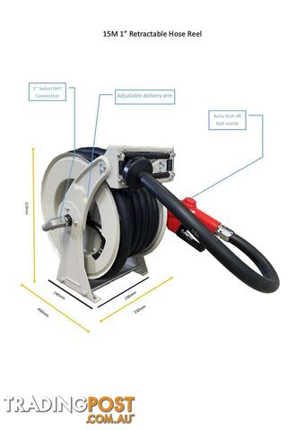 Fuel hose reel