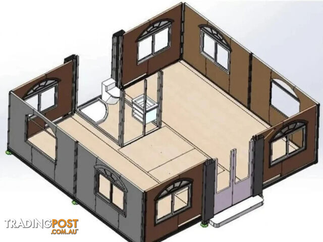 New Tiny Home Expands to 6m x 6m- 36sqm Open Plan