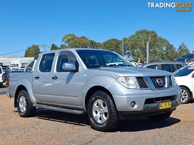 2007 NISSAN NAVARA ST X D40 UTILITY