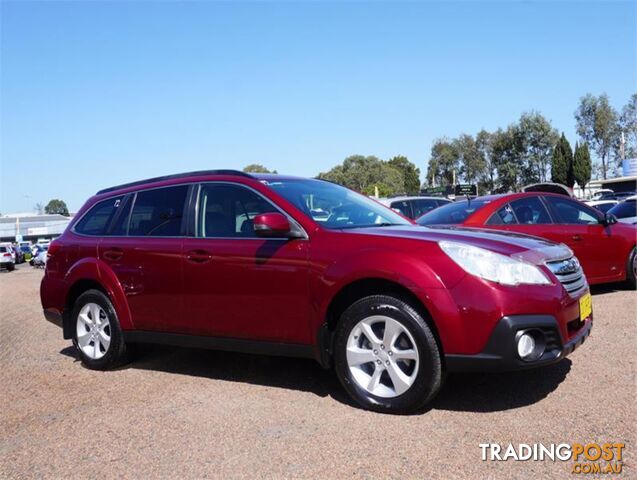 2012 SUBARU OUTBACK 2 5I B5AMY12 WAGON