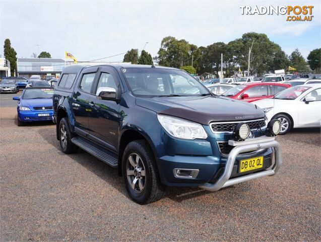 2013 HOLDEN COLORADO LTZ RGMY14 UTILITY