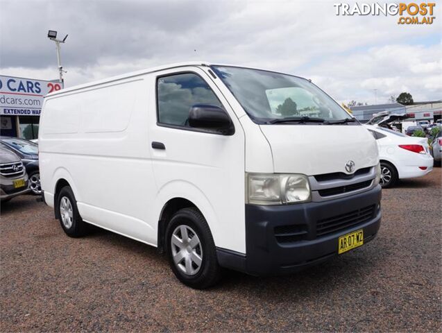 2007 TOYOTA HIACE  TRH201RMY08 VAN