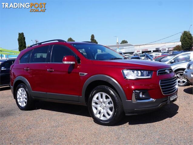 2017 HOLDEN CAPTIVA ACTIVE CGMY17 WAGON