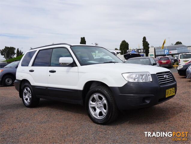 2007 SUBARU FORESTER X 79VMY08 WAGON