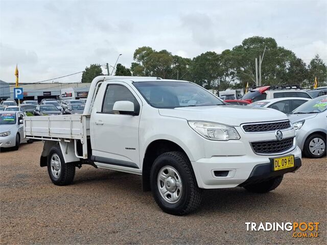 2016 HOLDEN COLORADO LS RGMY16 CAB CHASSIS