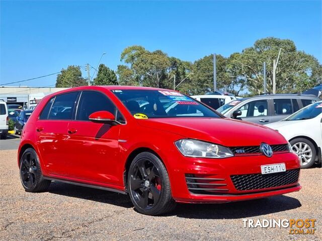 2014 VOLKSWAGEN GOLF GTI VIIMY15 HATCHBACK