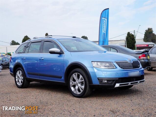 2015 SKODA OCTAVIA SCOUTPREMIUM132TSI NEMY15 WAGON