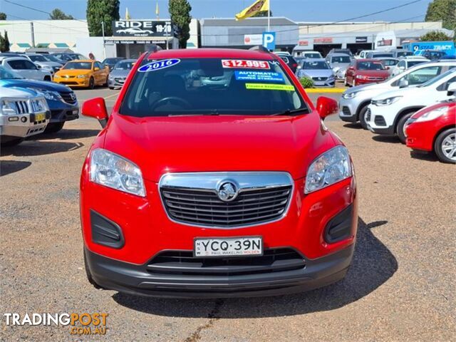 2016 HOLDEN TRAX LS TJMY16 WAGON