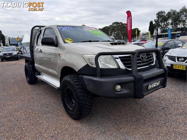 2012 TOYOTA HILUX SR KUN26RMY12 CAB CHASSIS