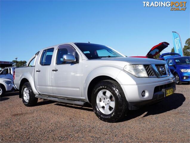 2007 NISSAN NAVARA ST X D40 UTILITY