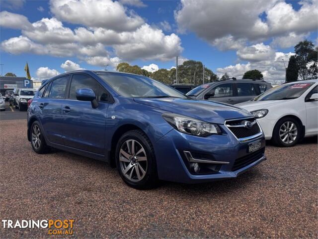 2015 SUBARU IMPREZA 2 0IPREMIUM G4MY15 HATCHBACK