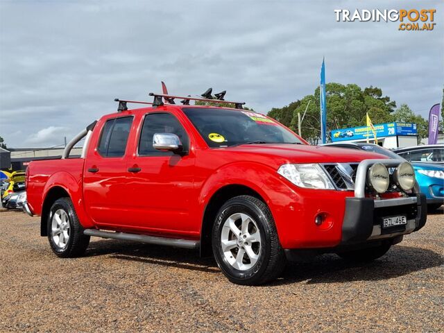 2011 NISSAN NAVARA ST X D40MY11 UTILITY