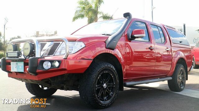 2012 Nissan Navara D40 MY12 ST (4x4) Dual Cab Pick-up