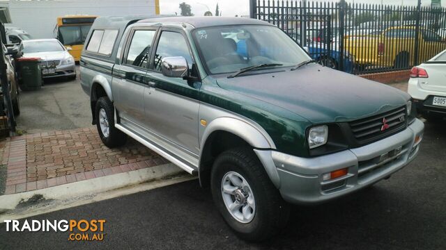 2001 Mitsubishi Triton MK GLS (4x4) Double Cab Utility