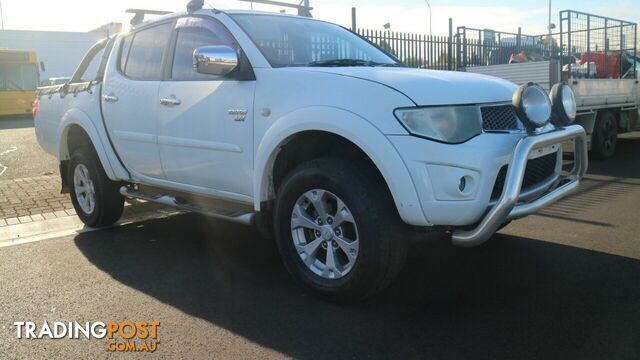 2012 Mitsubishi Triton MN MY12 GLX-R (4x4) Double Cab Utility