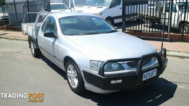 2005 FORD FALCON XL LPG BA MKII CAB CHASSIS