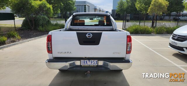 2013 Nissan Navara D40 KING CAB ST-X 4X4 Ute Manual