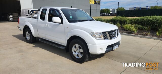 2013 Nissan Navara D40 KING CAB ST-X 4X4 Ute Manual