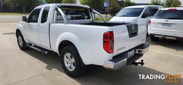 2013 Nissan Navara D40 KING CAB ST-X 4X4 Ute Manual