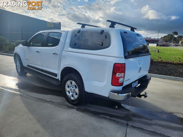 2013 HOLDEN COLORADO LTZ (4x2) RG CREW CAB P/UP