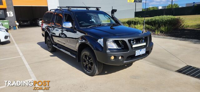 2010 Nissan Navara D40 MY11 ST-X Ute Manual