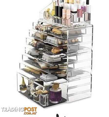 Makeup Cosmetic Organiser Storage with 12 Drawers Display Boxes